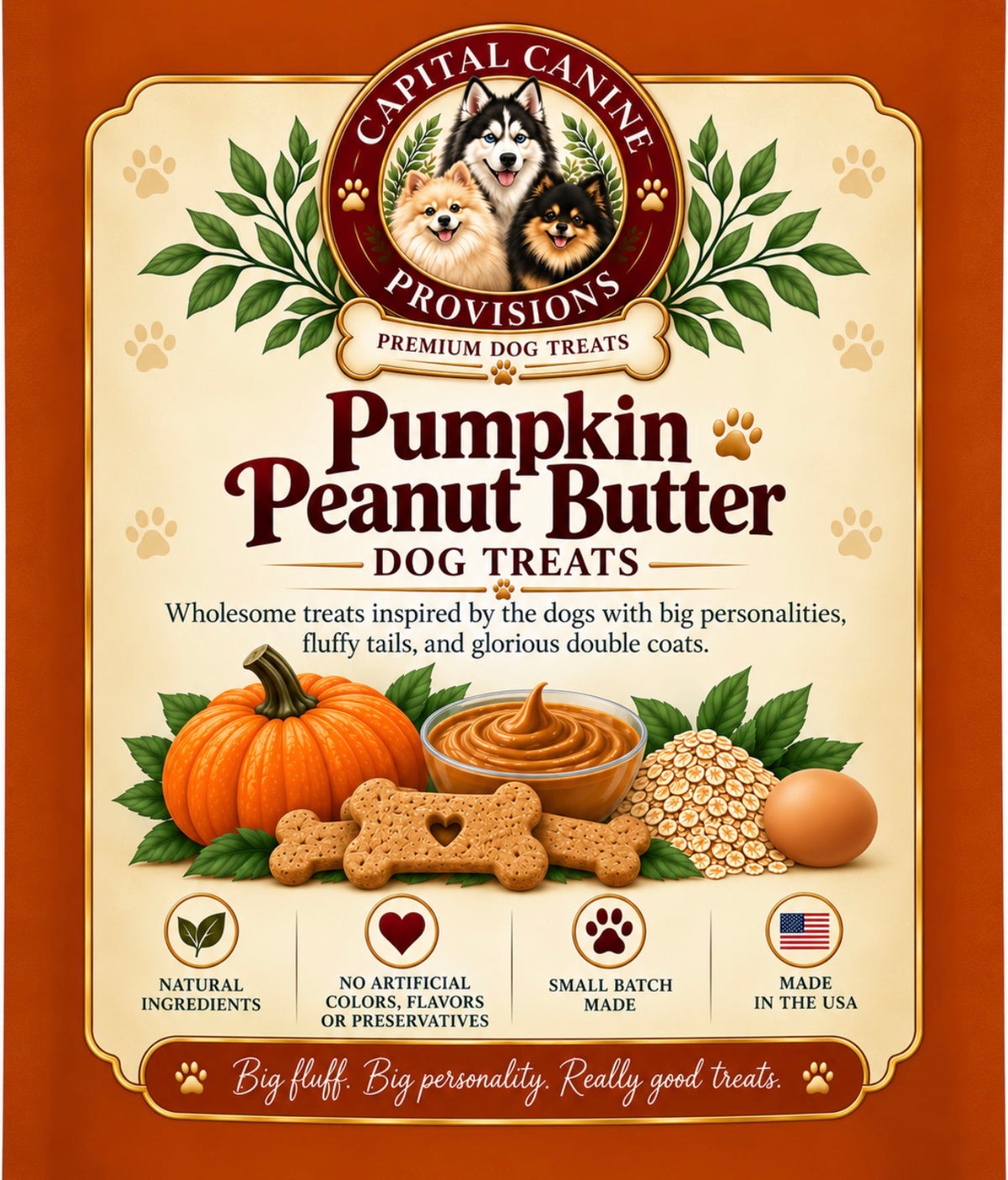 Pumpkin & Peanut Butter