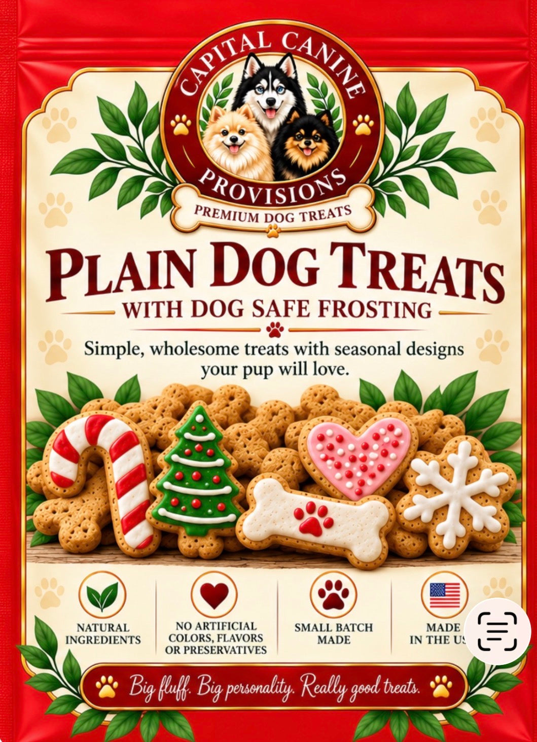 Plain Dog Biscuits